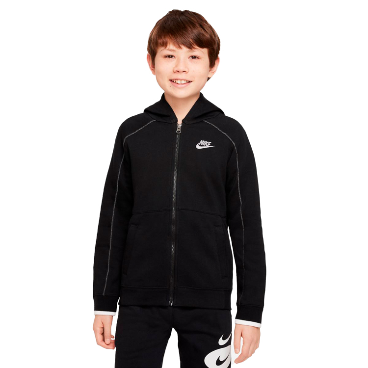 Hanorac Nike B NSW AMPLIFY FZ / Barbati / L / Negru photo 2