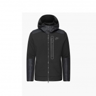 Hanorac Nike M NK TCH FLC OVERLAY FZ thumbnav