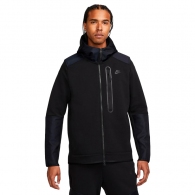 Hanorac Nike M NK TCH FLC OVERLAY FZ thumbnav 4