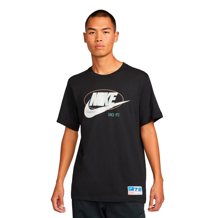 Футболка мужская Nike M NSW TEE VARSITY HBR XL Черный photo 2