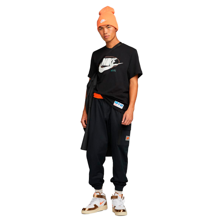 Футболка мужская Nike M NSW TEE VARSITY HBR XL Черный photo 5