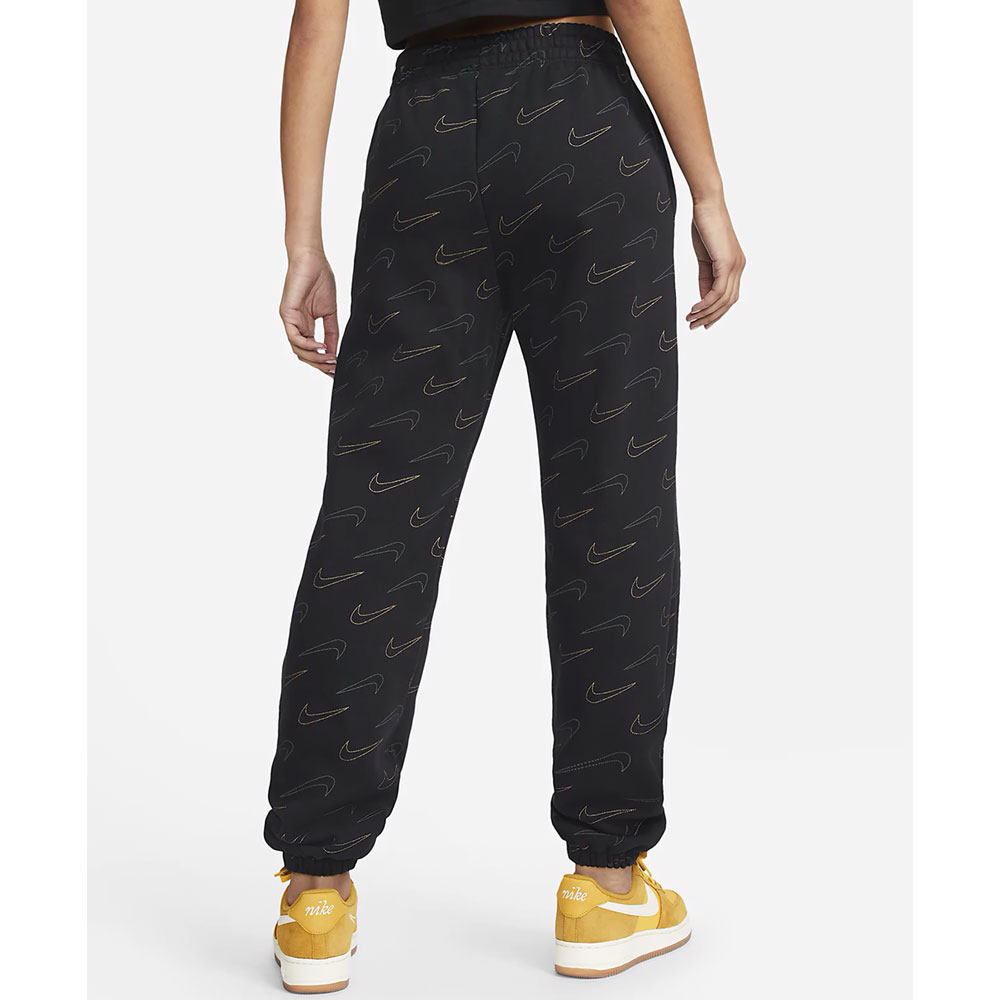 Pantaloni Nike W NSW FLC TREND PANT CF AOP XS Negru Femei photo 7