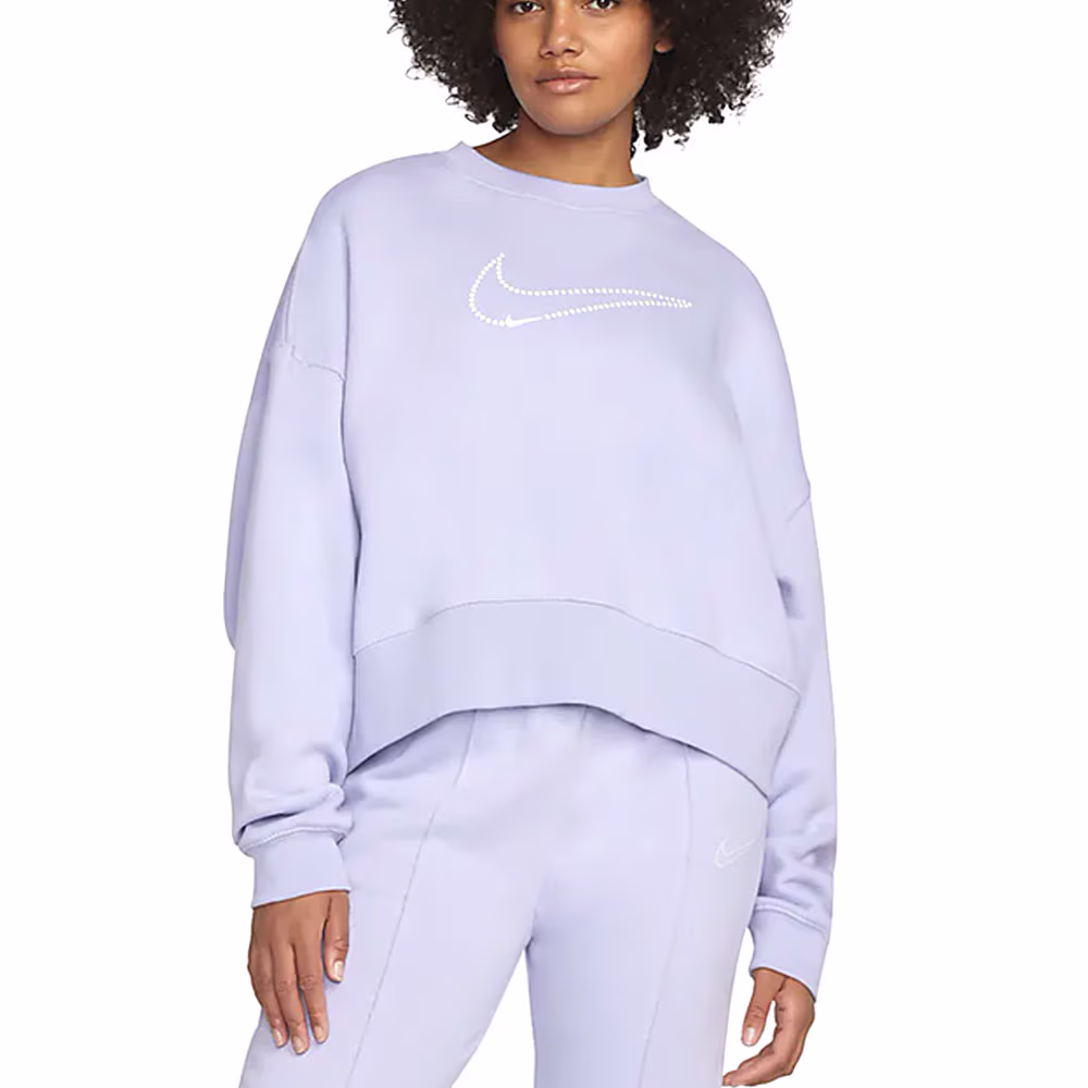 Толстовка Nike W NSW FLC TREND CREW