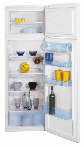 Frigider cu doua usi Beko DSA28010 / 280 l / 160 cm / A / Alb photo 1
