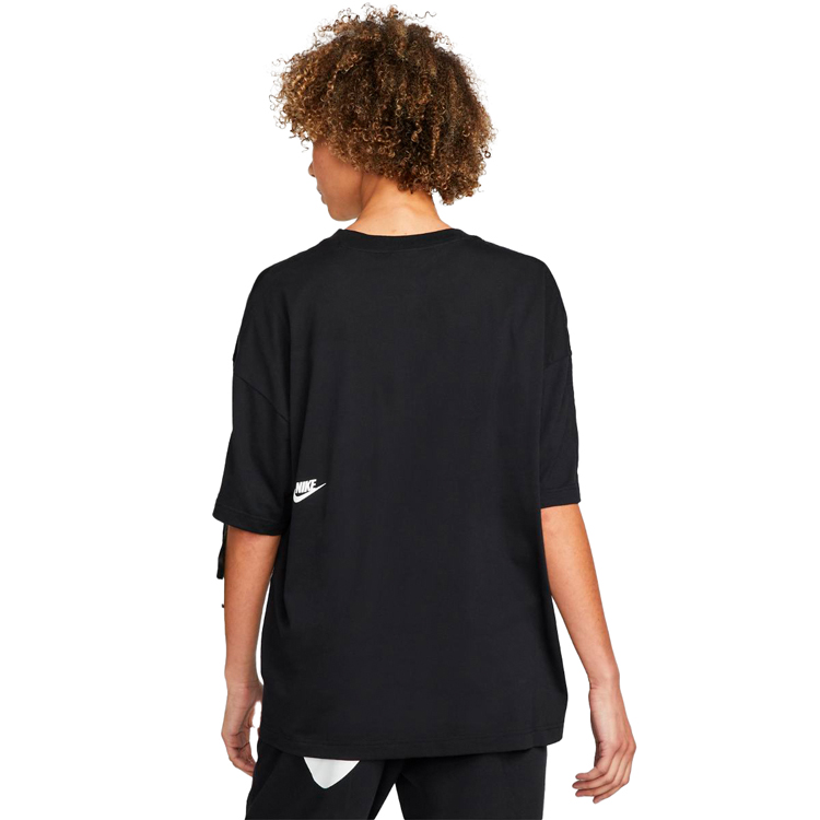 Tricou Nike W NSW SS TOP DNC XS Negru Femei photo 4