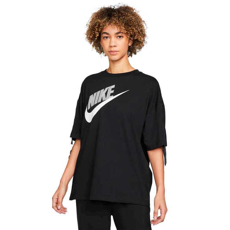 Tricou Nike W NSW SS TOP DNC XS Negru Femei photo 5