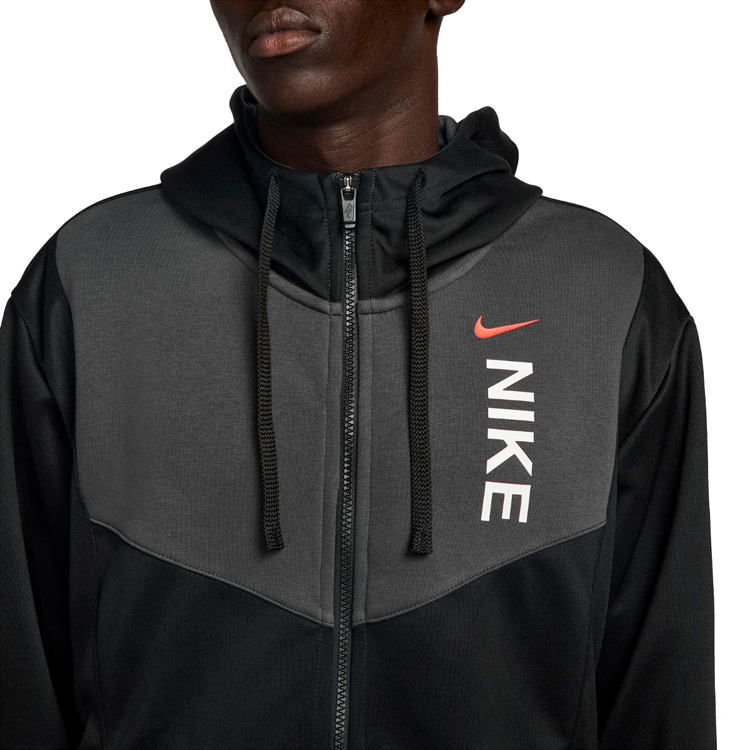 Hanorac pt bărbați Nike M NSW HYBRID PK FZ HOODIE M Negru photo 3