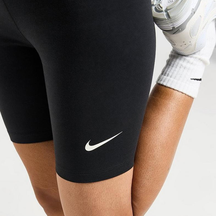 Шорты Nike W NSW NK CLSC HR 8IN SHORT L Черный Женский photo 8