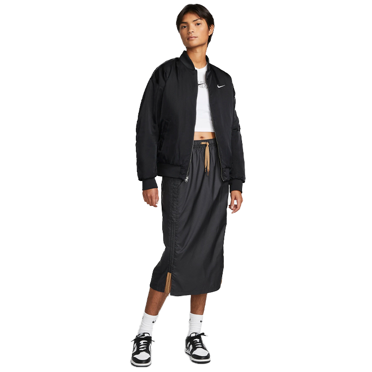 Куртка Nike W NSW VRSTY BMBR JKT S Черный Женский photo 2
