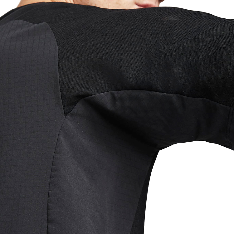 Футболка мужская Nike M NK DF SOLAR CHASE SS TOP S Черный photo 2