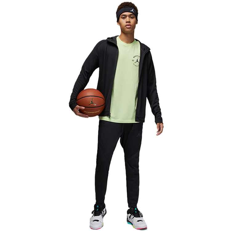 Hanorac pt bărbați Nike M J DF SPRT STMT AIR FLC FZ S Negru photo 2