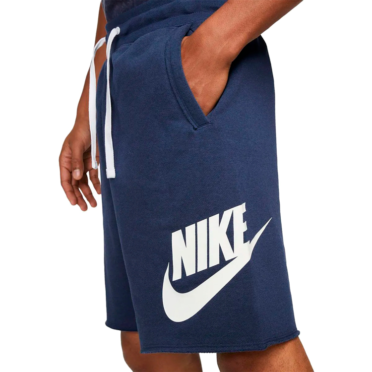 Sorti de bărbați Nike M NK CLUB ALUMNI HBR FT SHORT M Albastru photo 4