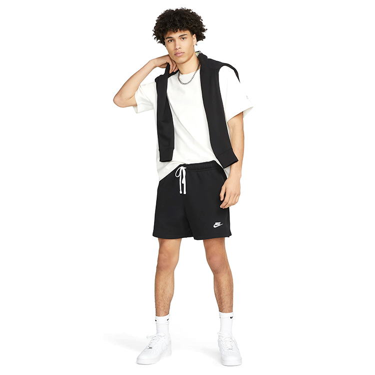 Sorti de bărbați Nike M NK CLUB FT FLOW SHORT L Negru photo 4
