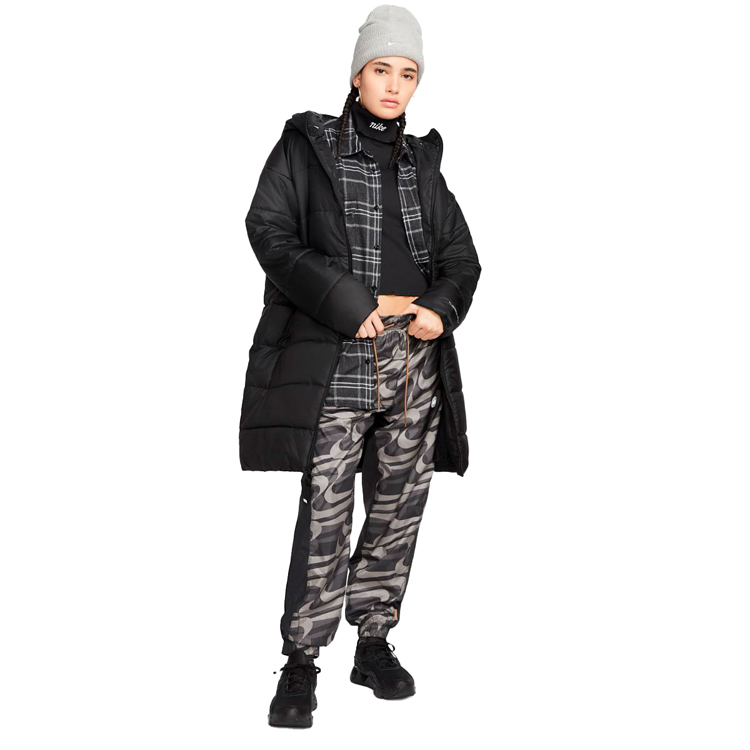Куртка Nike W NSW SYN TF RPL HD PARKA L Черный Женский photo 6