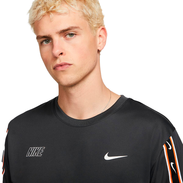 Футболка мужская Nike M NSW REPEAT SW PK TEE S Черный photo 3