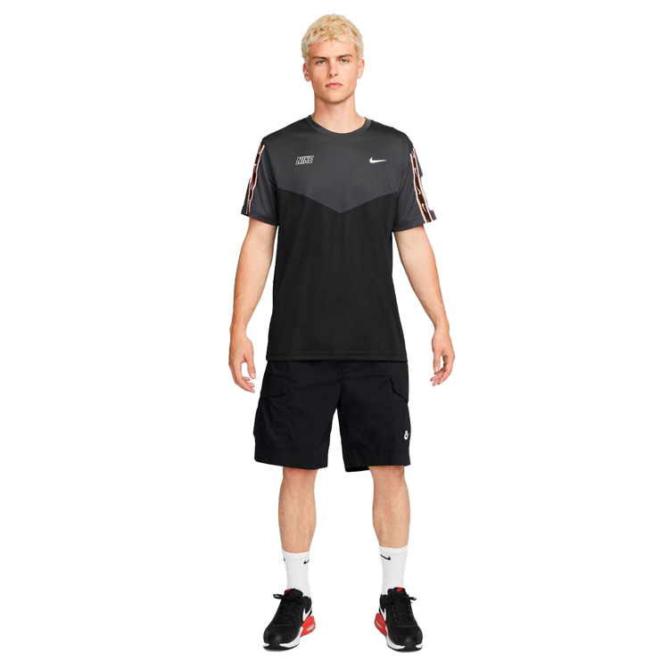 Футболка мужская Nike M NSW REPEAT SW PK TEE S Черный photo 4