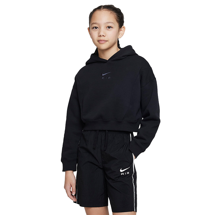 Толстовка Nike G NSW AIR CROP HOODIE / Женский / L / Черный photo 2