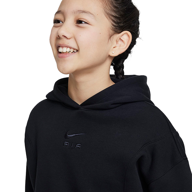 Толстовка Nike G NSW AIR CROP HOODIE / Женский / L / Черный photo 5