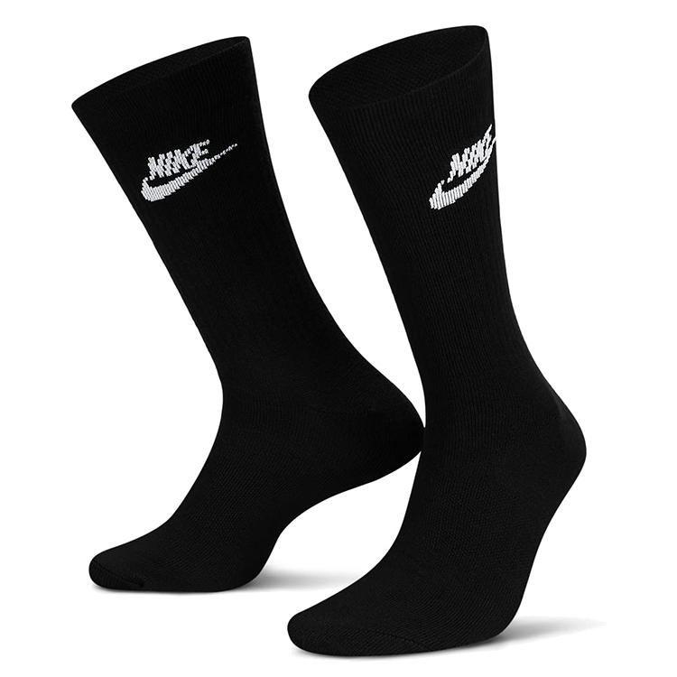Носки Мужской Nike U NK NSW EVERYDAY ESSENTIAL CR M Черный photo 3