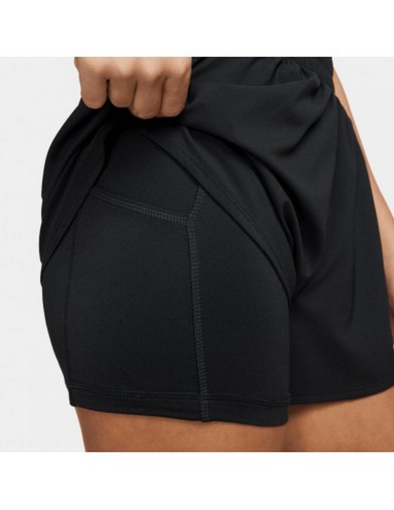 Шорты Nike W NK ONE DF HR 3IN 2N1 SHORT / Женский / XS / Черный photo 2