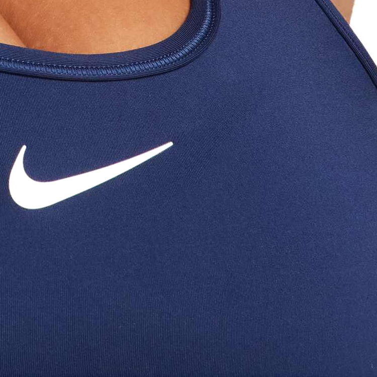 Bra sportive Nike W NK SWSH MED SPT BRA S Albastru Femei photo 3