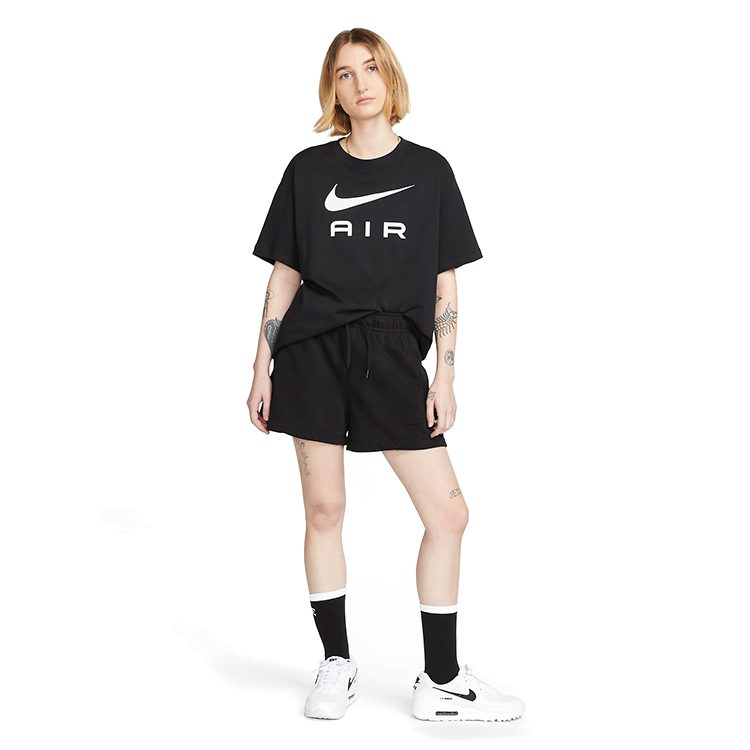 Tricou Nike W NSW TEE AIR BF XS Negru Femei photo 4