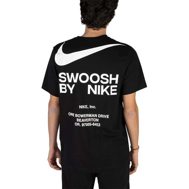 Футболка мужская Nike M NSW TEE BIG SWOOSH L Черный photo 2