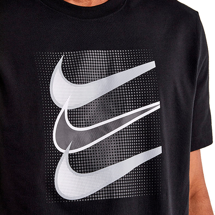 Футболка мужская Nike M NSW TEE 12MO SWOOSH M Черный photo 2