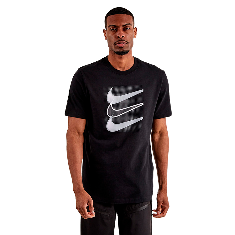 Футболка мужская Nike M NSW TEE 12MO SWOOSH M Черный photo 4