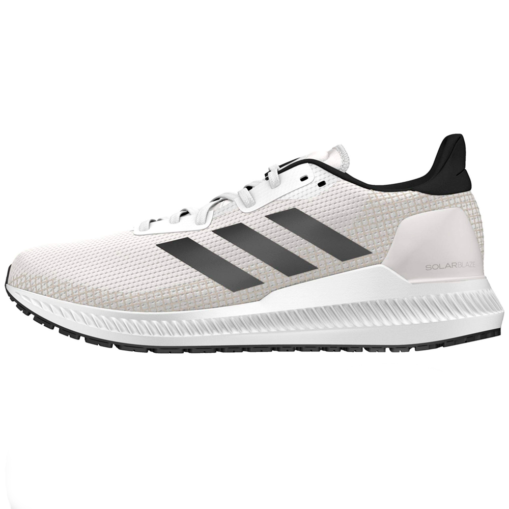Incaltaminte Sport Adidas SOLAR BLAZE M pt Barbati / 41.5 / Alb-negru photo 1
