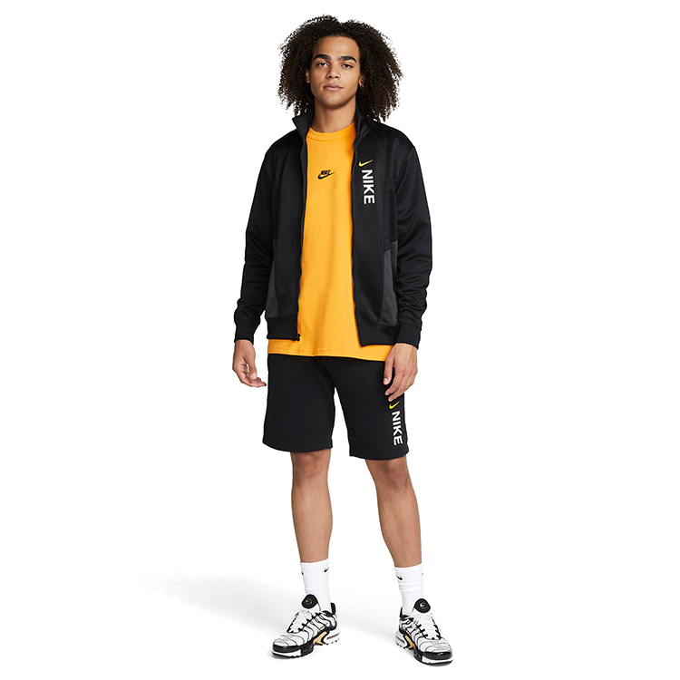 Hanorac pt bărbați Nike M NSW HYBRID PK TRACKTOP L Negru photo 3