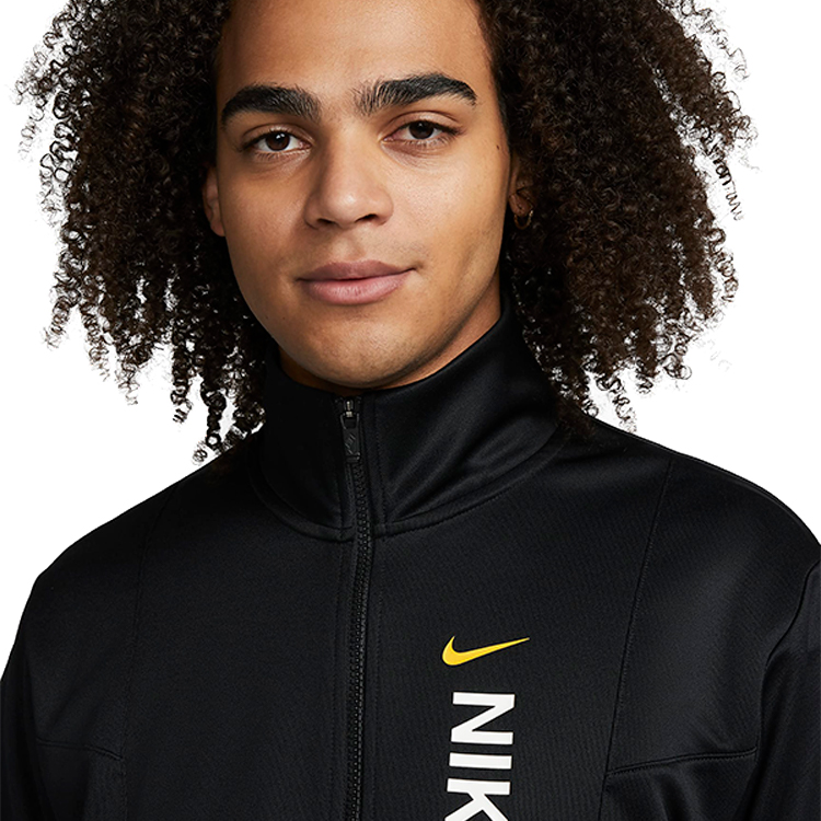 Hanorac pt bărbați Nike M NSW HYBRID PK TRACKTOP L Negru photo 4
