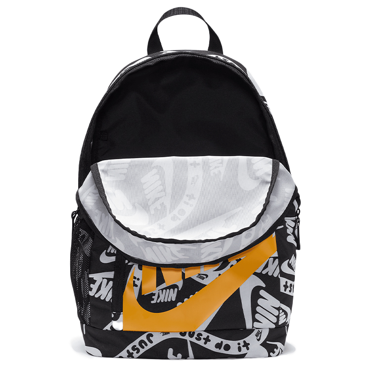 Rucsac Nike Y NK ELMNTL BP CAT AOP 3 FA23 FB2818-010 Negru-alb photo 5