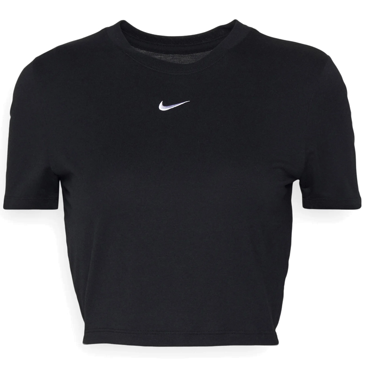 Tricou Nike W NSW TEE ESSNTL SLIM CRP LBR S Negru Femei photo 2