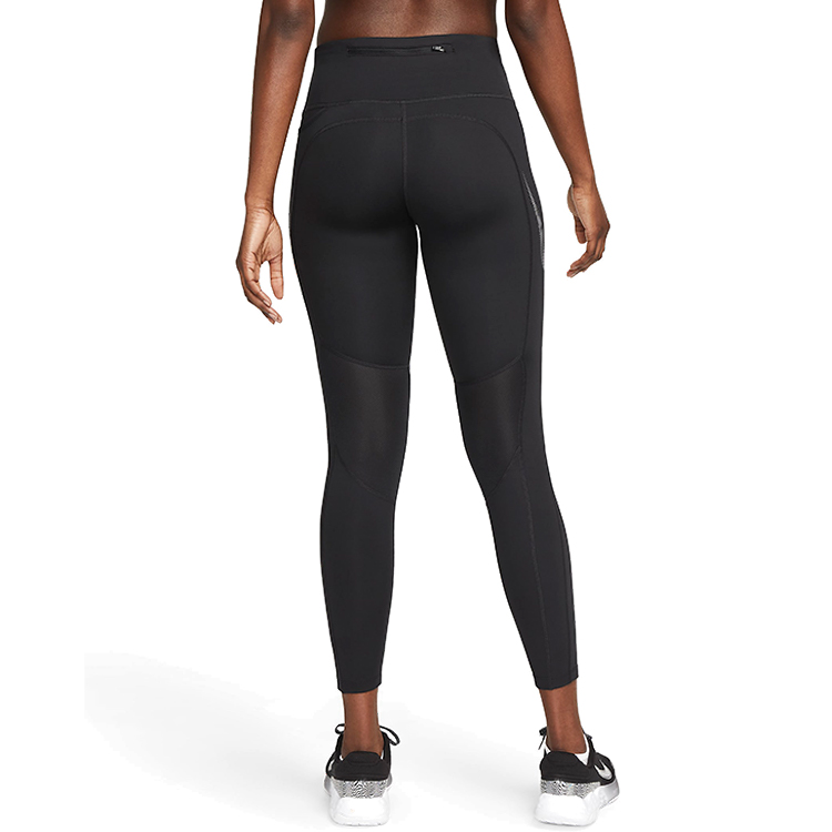 Легинсы Nike W NK DF FST MR 7/8 TGHT SW HBR / Женский / XS / Черный photo 4