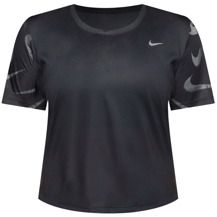 Футболка Nike W NK DF SWOOSH AOP SS CROP photo 