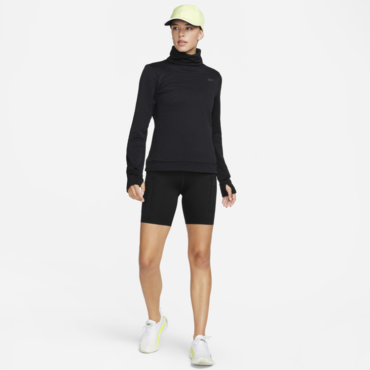 Hanorac Nike W NK SWIFT ELEMNT TF TTLNK / Femei / L / Negru photo 6
