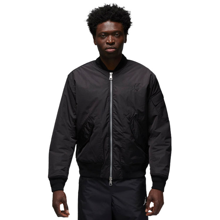 Куртка мужская Nike M J ESS STMT ECO RNEGDE JKT S Черный photo 2