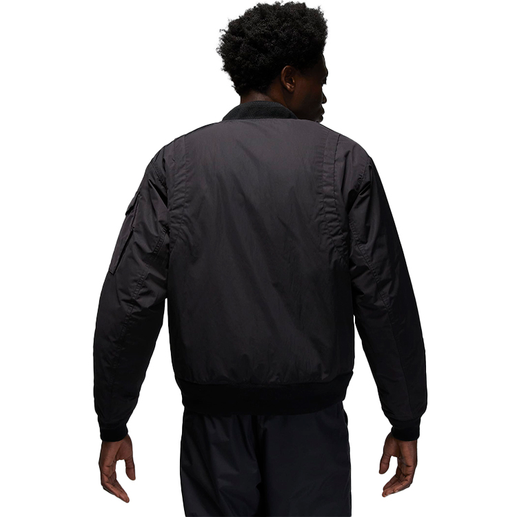 Куртка мужская Nike M J ESS STMT ECO RNEGDE JKT S Черный photo 3