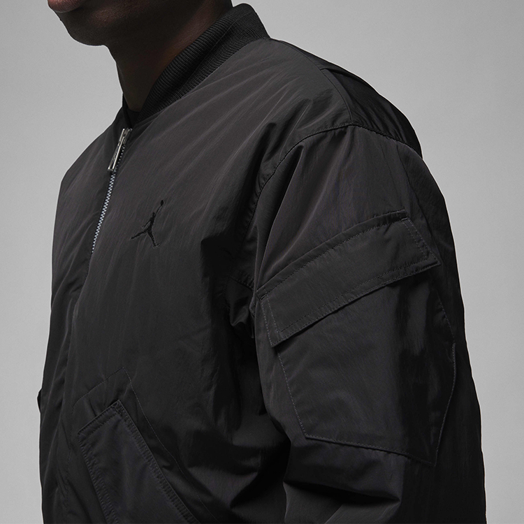 Куртка мужская Nike M J ESS STMT ECO RNEGDE JKT S Черный photo 5