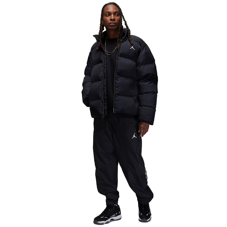 Куртка мужская Nike M J ESS POLY PUFFER JKT M Черный photo 3