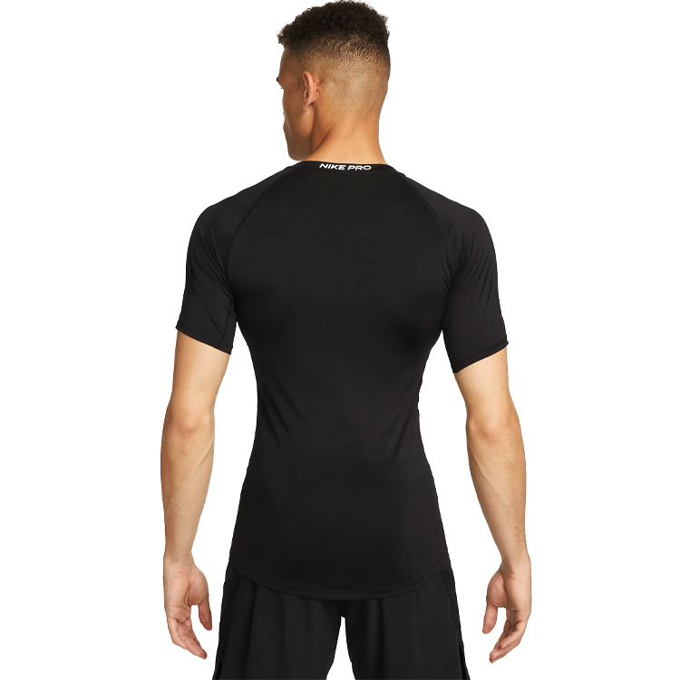 Футболка мужская Nike M NP DF TIGHT TOP SS S Черный photo 4