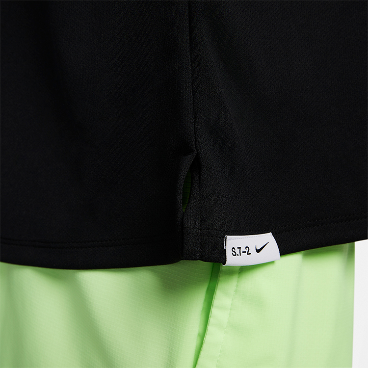 Футболка мужская Nike M NK DF UV S72 MILER SS S Черный photo 3