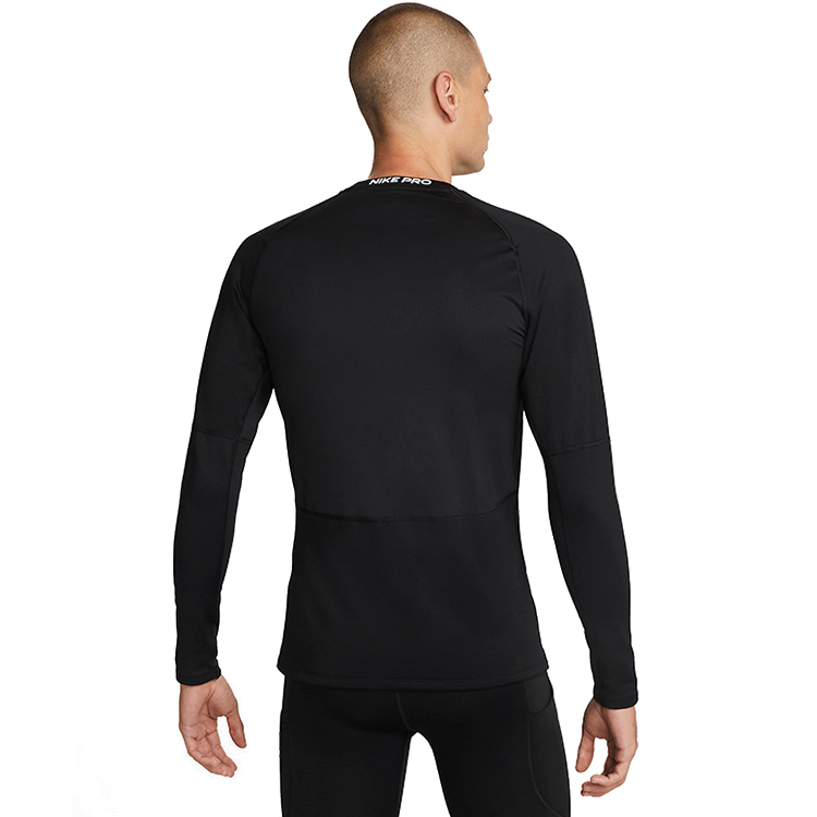Hanorac pt bărbați Nike M NP TOP WARM LS CREW L Negru photo 3