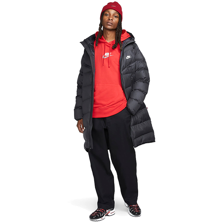 Куртка мужская Nike M NK SF WR PL-FLD HD PARKA XS Черный photo 4