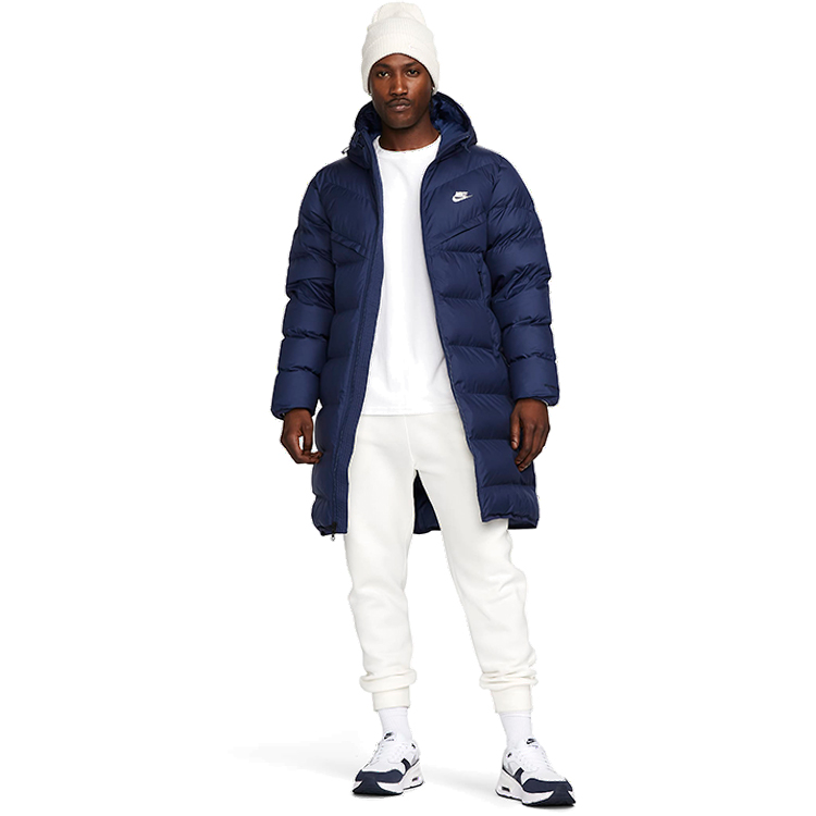 Geacă pt Barbati Nike M NK SF WR PL-FLD HD PARKA S Albastru photo 4