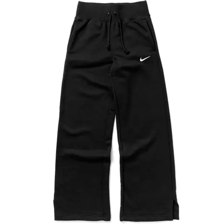Брюки Nike W NSW PHNX FLC HR CROP SWTP S Черный Женский photo 8