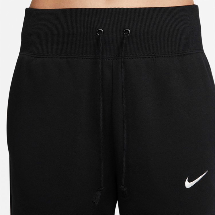 Брюки Nike W NSW PHNX FLC HR CROP SWTP S Черный Женский photo 9