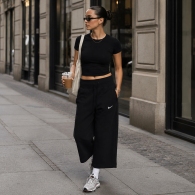 Брюки Nike W NSW PHNX FLC HR CROP SWTP thumbnav 5