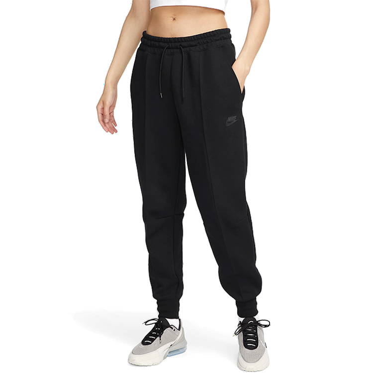 Брюки Nike W NSW TCH FLC MR JGGR M Черный Женский photo 4